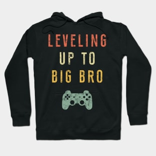 Leveling Up To Big Bro T-Shirt - Promoted To Big Brother Hoodie